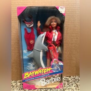 Vintage Baywatch Barbie 1994. In good condition. Box has never been opened. $75